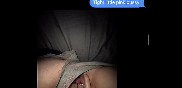  Hot Wife Teases Me with Her Barely 18 Teen Prom Pussy Sexting